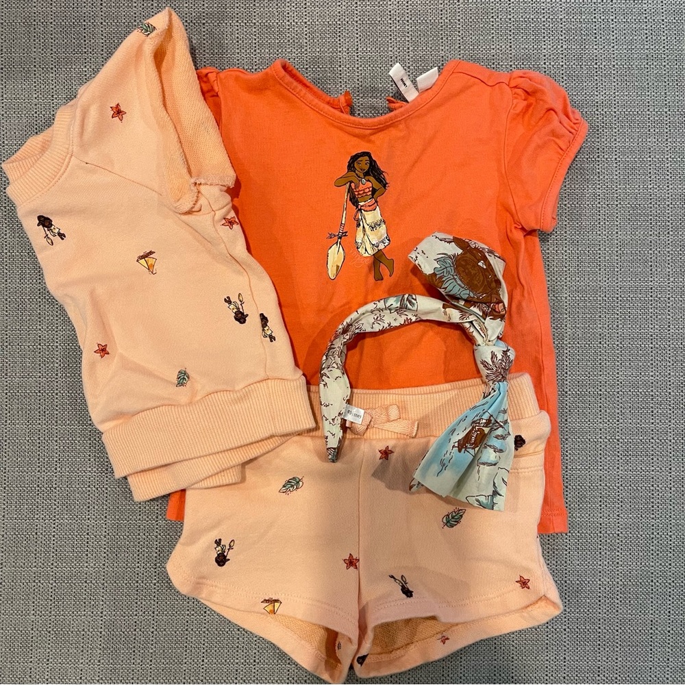 Disney x Janie and Jack Princess Moana Bundle